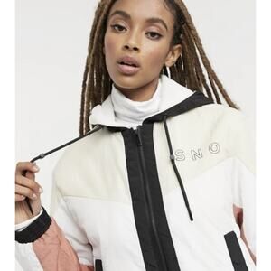 NWT TopShop SNO Color Block Ski Jacket